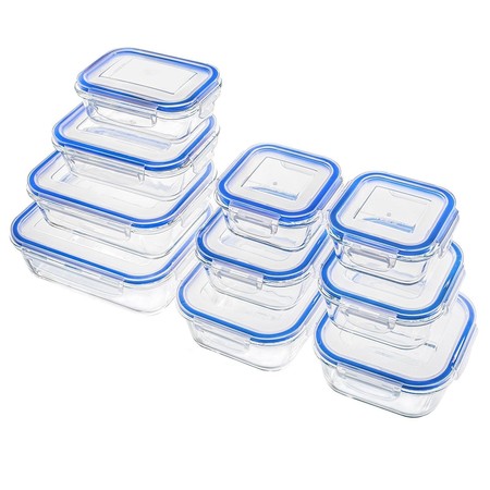 Oferta flash en el set de 10 tuppers de vidrio Zestkit: hasta medianoche su precio será de 40,59 euros