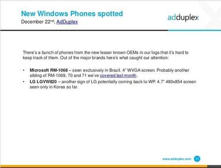 El nuevo Windows Phone de LG podría llegar para Verizon
