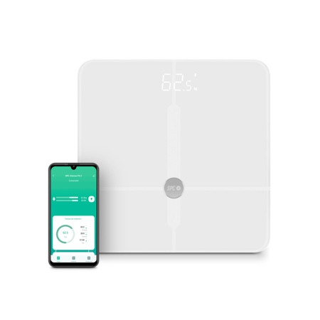 SPC presenta ATENEA FIT 2, una báscula inteligente y económica para controlar el peso desde el móvil con Alexa y Google Assistant