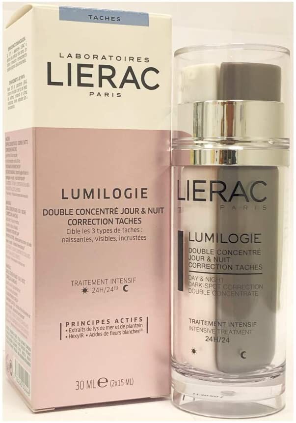 El Doble Concentrado Neutralizante Rosilogie Lierac se compone de dos productos para tratar todo tipo de rojeces en el rostro.