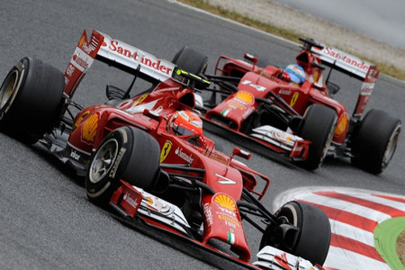 Raikkonen y Alonso