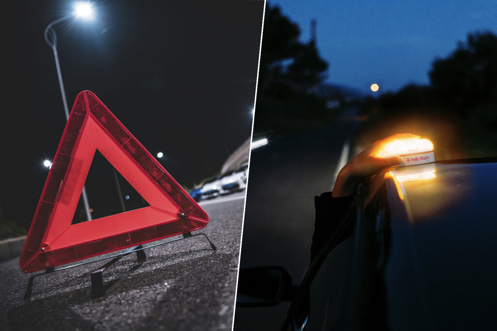 El negocio de las balizas V-16: quién se está haciendo de oro con la eliminación de los triángulos de la DGT 