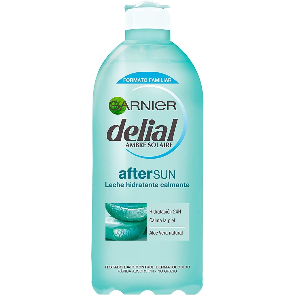 Siete protectores solares y un after sun de Delial Garnier con