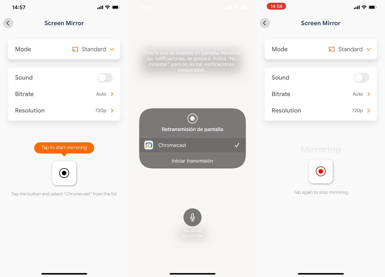 Duplicar Pantalla Iphone En Google Chromecast