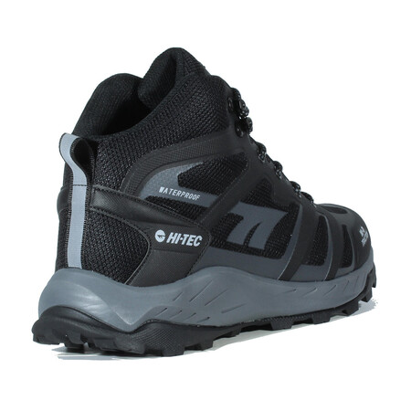 Bota De Senderismo Para Hombre Hi Tec Toubkal Mid Negro Impermeabletranspirable 1
