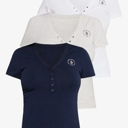 Abercrombie & Fitch
3 PACK - Camiseta básica - multicolor