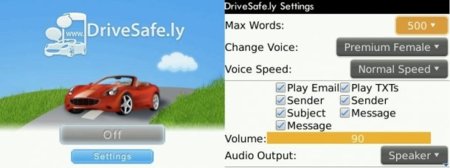 DriveSafe.ly te lee los SMS y los e-mail cuando estás al volante