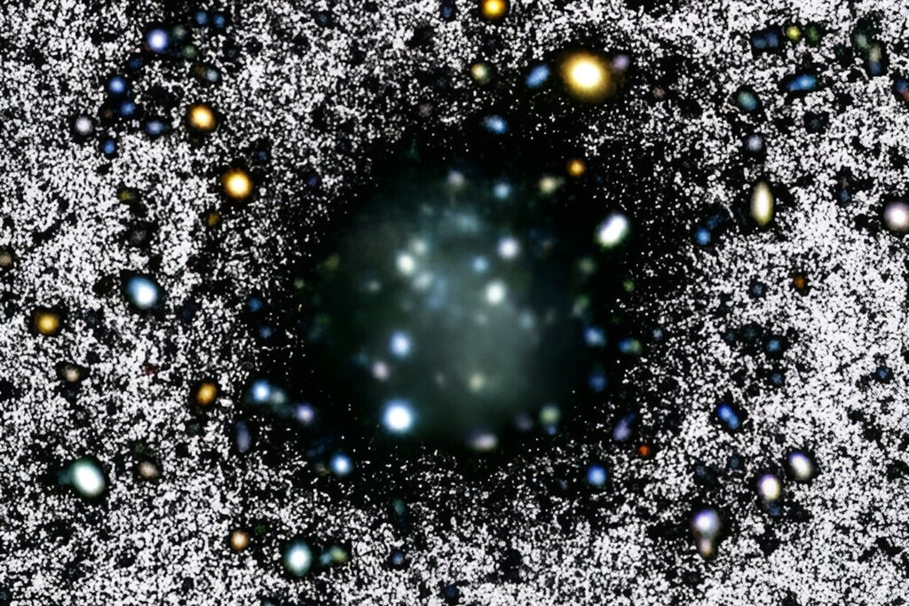 Acabamos de descubrir una nueva “galaxia oscura”, una enigmática galaxia sin apenas estrellas
