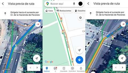 Google Maps ya muestra los semáforos en España
