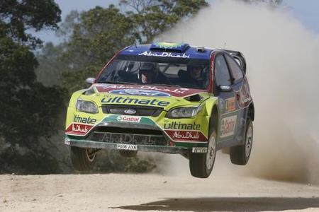 El Rally de Australia se aprieta desde primera hora