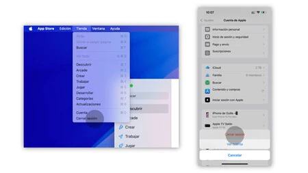 Mac で iPhone ミラーリングを有効にする: Apple ID を変更する