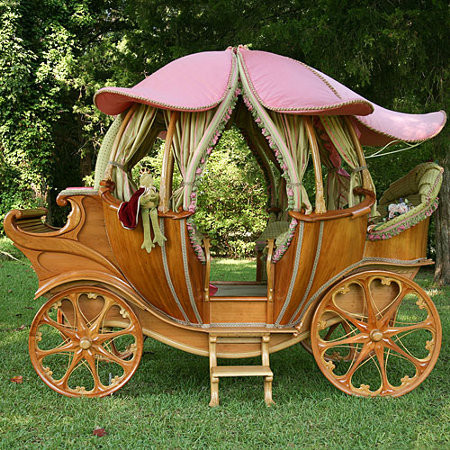 La cama de la Bella Durmiente