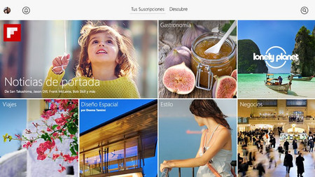 Portada de Flipboard