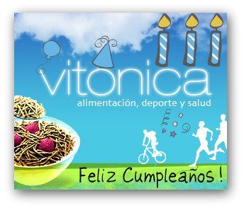 Vitónica cumple tres años