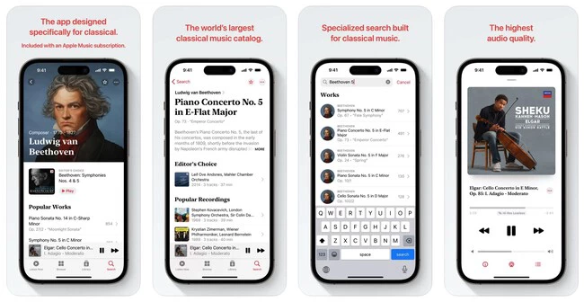 apple music classical iphone