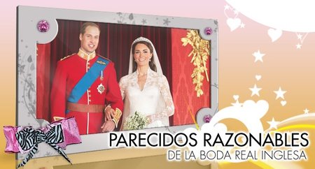 Parecidos razonables de la boda del príncipe Guillermo y Catalina