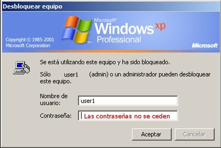 La cesión de las contraseñas