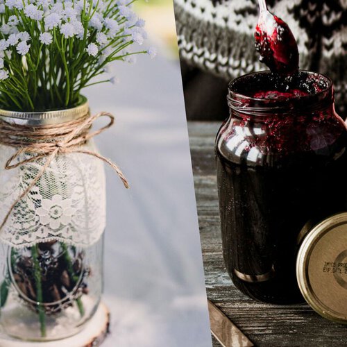 3 ideas creativas para reutilizar los frascos de mermelada vacíos y decorar tu casa sin tirarlos 