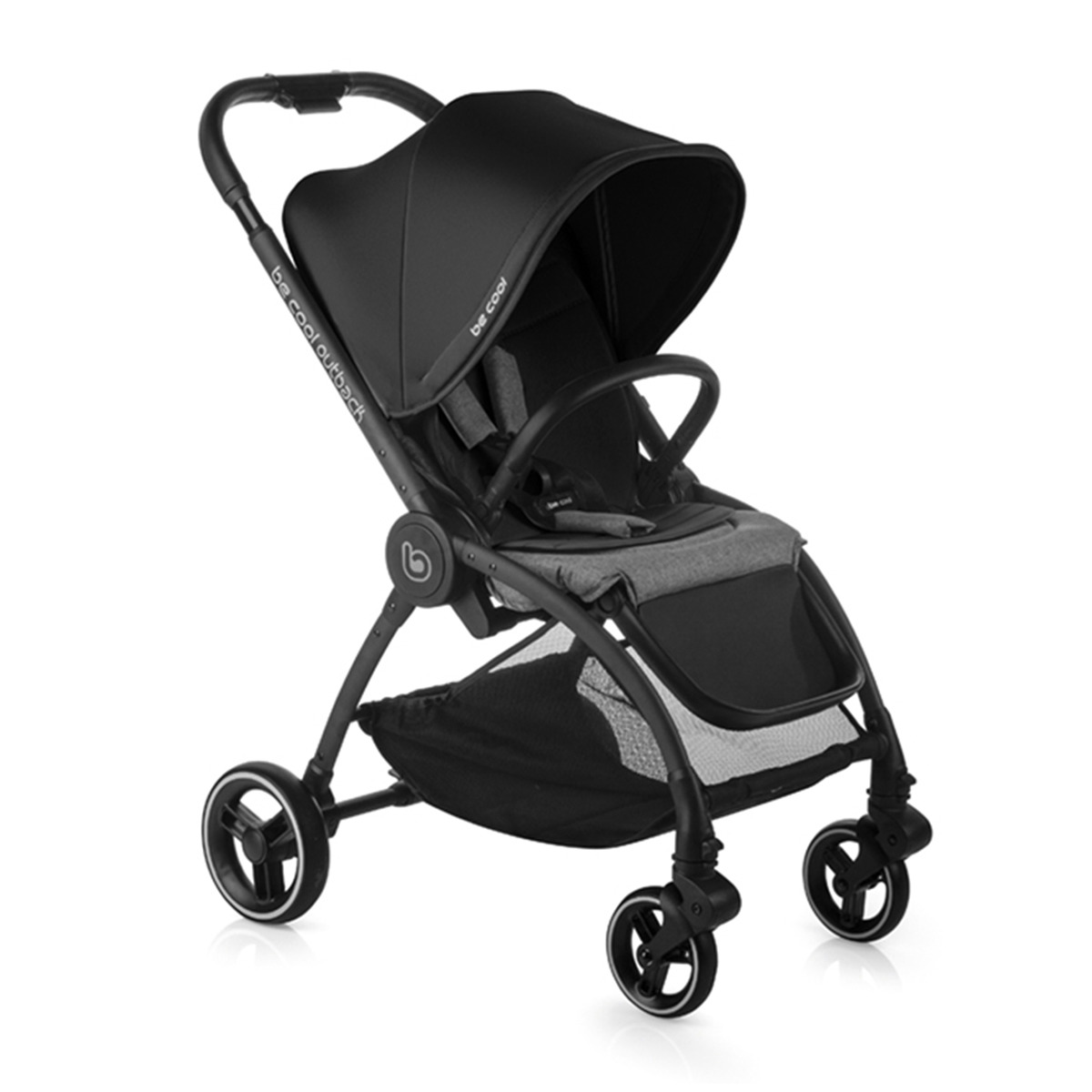 Silla de paseo Be Cool Outback Be Black negro