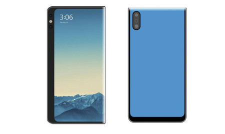 Xiaomi patenta dos teléfonos con pantalla envolvente similares al Mi MIX Alpha