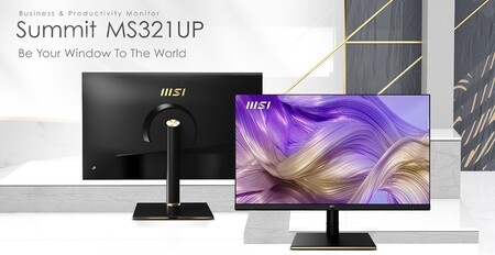 MSI presenta el Summit MS321UP, su nuevo monitor avanzado para trabajar desde casa con 32 pulgadas, 4K y DisplayHDR 600