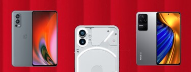 Comparativa Nothing Phone (1): lo enfrentamos al Xiaomi Poco F4, OnePlus Nord 2 5G y los mejores móviles de gama media premium