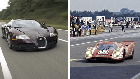 El Porsche 917 de los 70 fue el rival más importante para el Bugatti Veyron ¿La razón? Su velocidad máxima