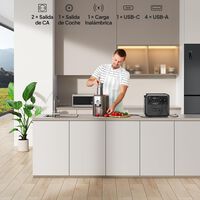 Fichamos el generador solar potente y versátil ideal para acampadas, apagones o caravanas (al precio más barato) 