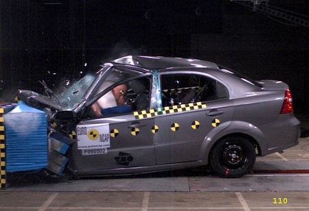 Chevrolet Aveo - EuroNCAP