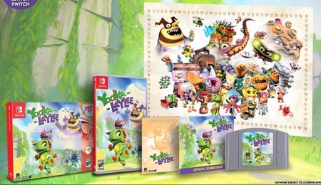 Mañana se pondrá a la venta esta limitadísima edición de Yooka-Laylee para Switch con cartucho de N64 incluido