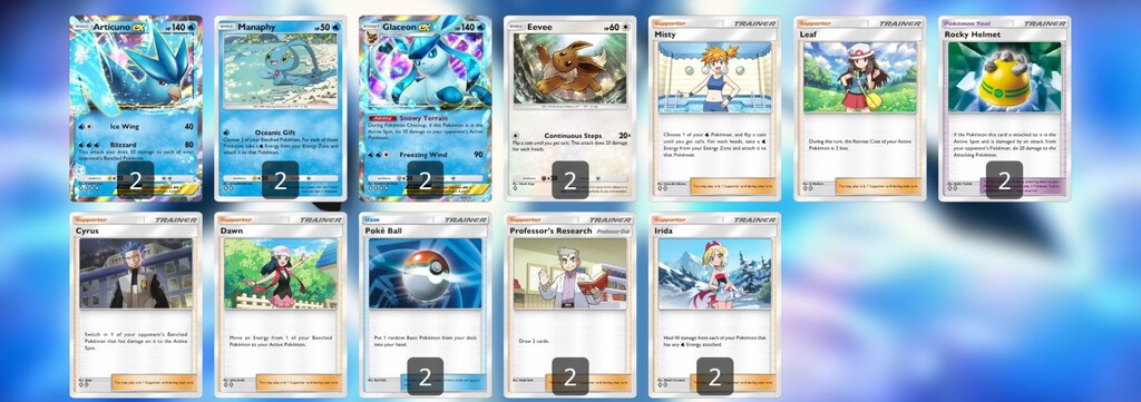 Este es el mejor Mazo de Glaceon Ex en Pokémon TCG Pocket - JCC Pokémon ...