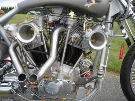 The Warbird Motorcycle custom