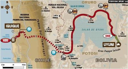 Recorrido Etapa8 Dakar2015