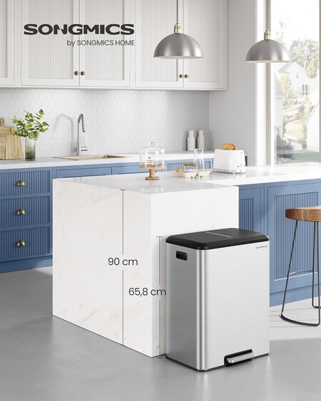 Cubo Reciclaje Songmics