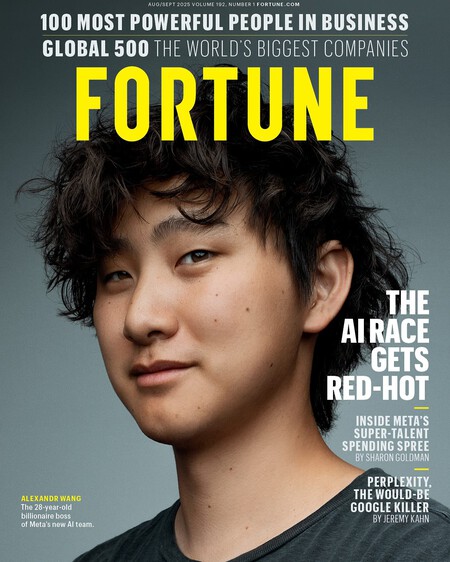 Alexandr Wang Fortune Cover Magazine