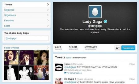 Twitteros del mundo... Lady Gaga se ha convertido en huevo