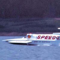 Spirit of Australia, el barco más rápido del mundo tiene un récord que nadie ha podido batir desde hace 50 años: ponerse a 511,11 km/h sobre el agua