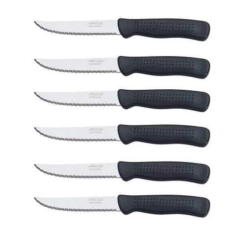 Set x6 Cuchillos Chuleteros Arcos 705500