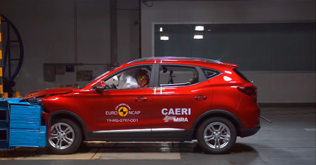 El SUV eléctrico chino MG ZS EV se lleva las 5 estrellas de Euro NCAP, superando al Porsche Taycan y al Opel Corsa-e