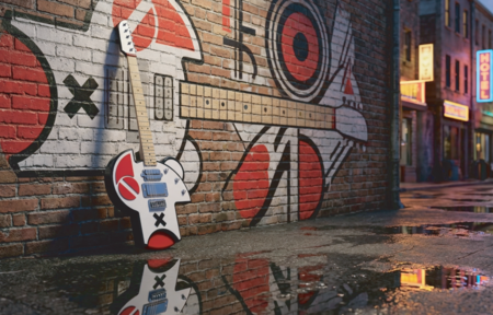 Ia 3d Ingeniero Diseno Industrial Guitarra