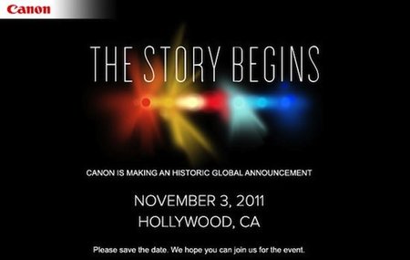 La gran sorpresa de Canon del 3 de noviembre