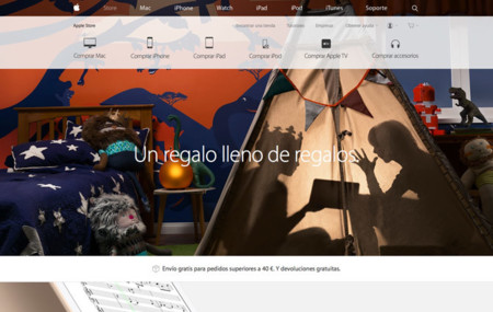 Apple actualiza su tienda online dejándolo todo listo para las navidades