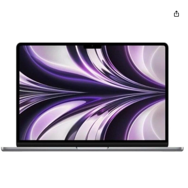 Apple Macbook Air 13", M2, Cpu de 8 núcleos, Gpu de 10 núcleos, 16gb Ram, 256gb Ssd- Cinza-espacial
