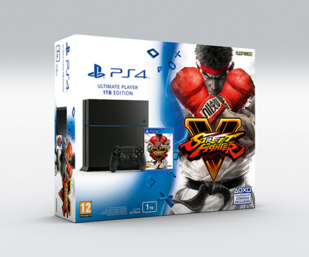 PlayStation 4 muestra su bundle de 1TB con Street Fighter V
