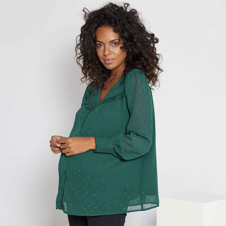Blusa Premama Plumeti
