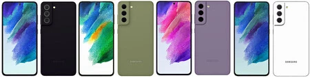 Evan Blassからのリークによると、Galaxy S21 FEの全色。