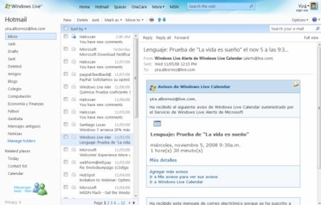 Wave 3: Hotmail termina de actualizarse, y algunos usuarios no están conformes