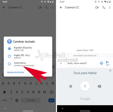 音声ディクテーション 2