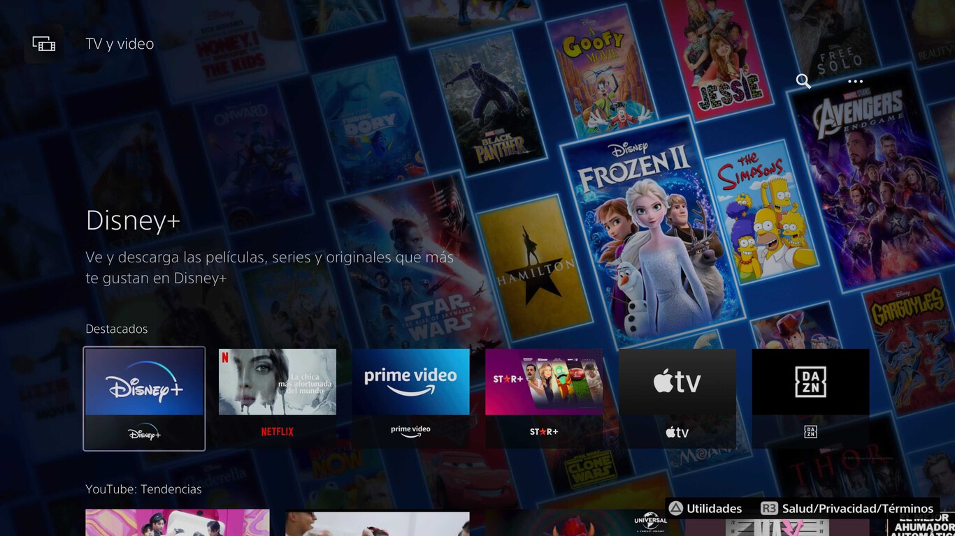 Disney+ y Star+ disponible para PS5 en México: las aplicaciones de ...