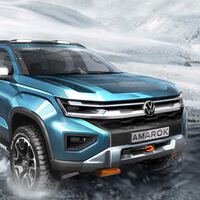 El nuevo Volkswagen Amarok, primo hermano del Ford Ranger, se asoma en estos bocetos y confirma sus motores TDI 